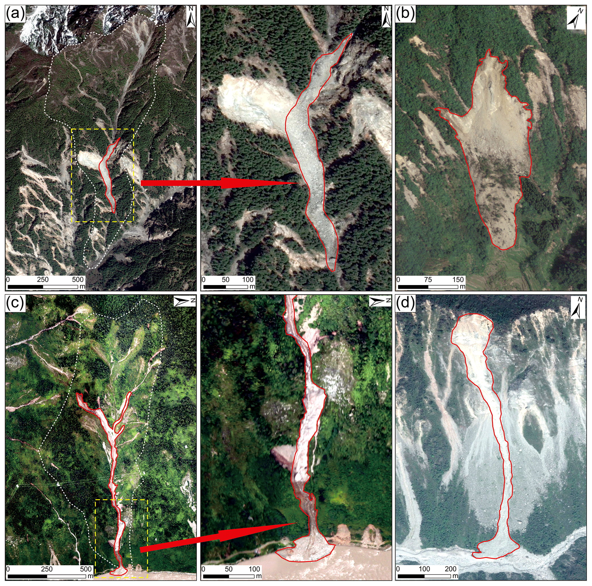 Essd Two Multi Temporal Datasets That Track The Enhanced Landsliding After The 08 Wenchuan Earthquake