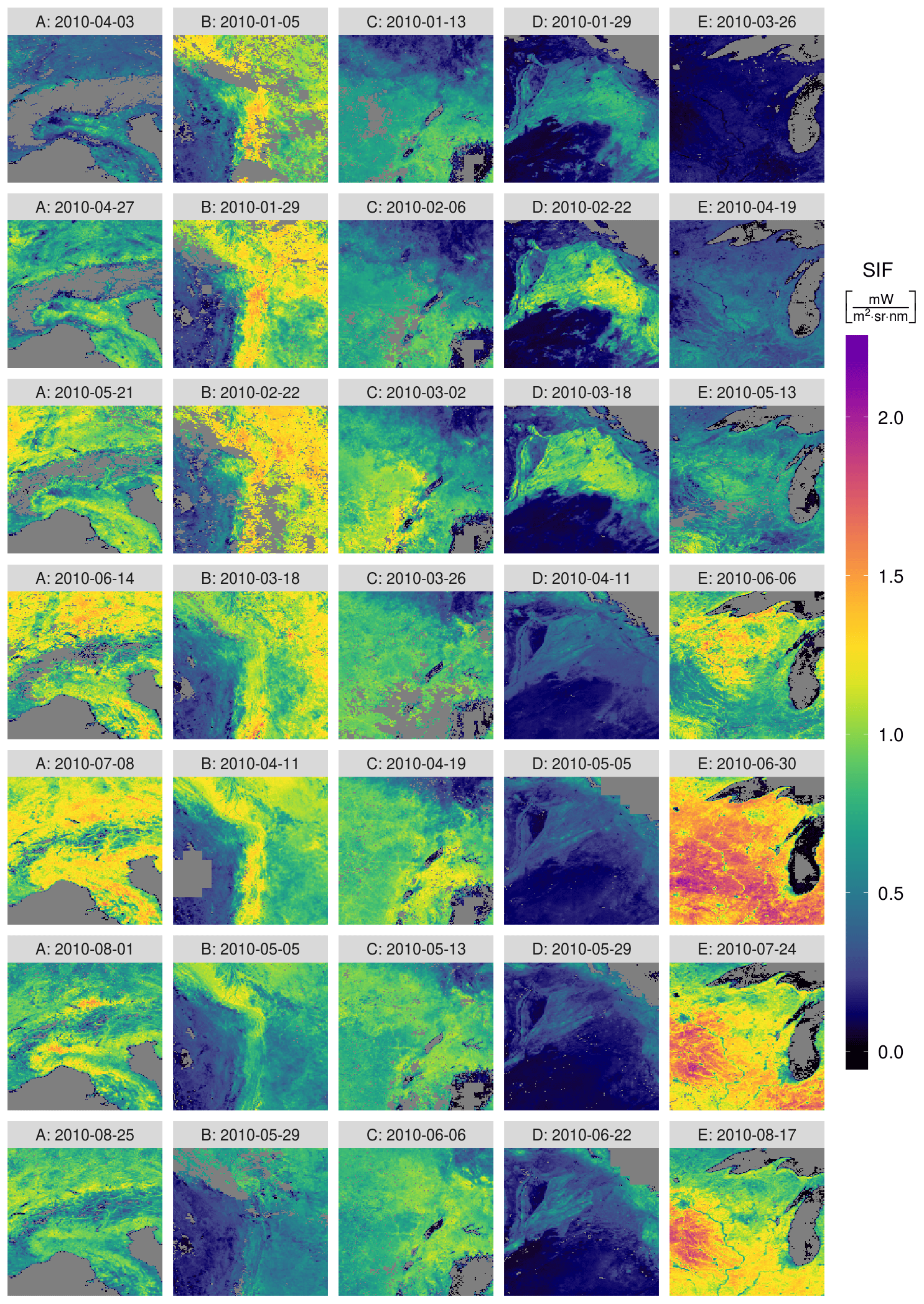 BG - Sun-induced fluorescence as a proxy for primary productivity