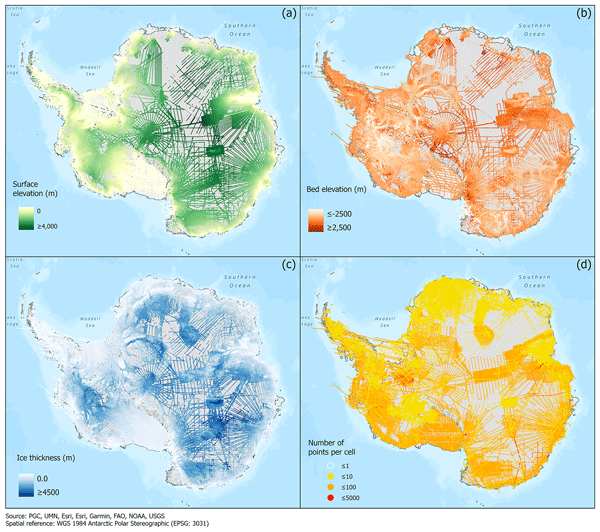 a) Locations of firn surveys conducted at NEGIS around the EGRIP