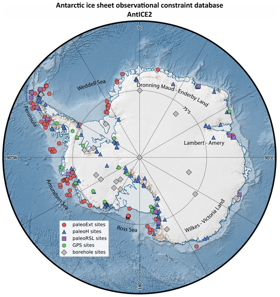 ESSD - Antarctic Ice Sheet paleo-constraint database