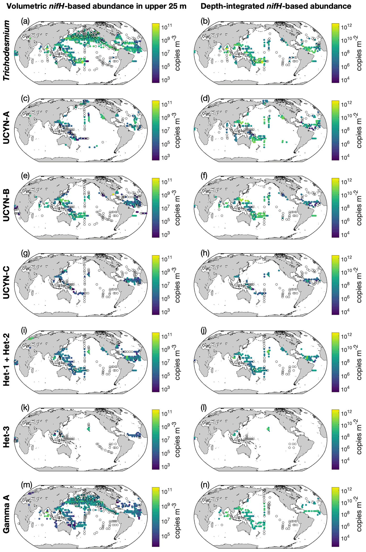 ESSD - Global oceanic diazotroph database version 2 and elevated 